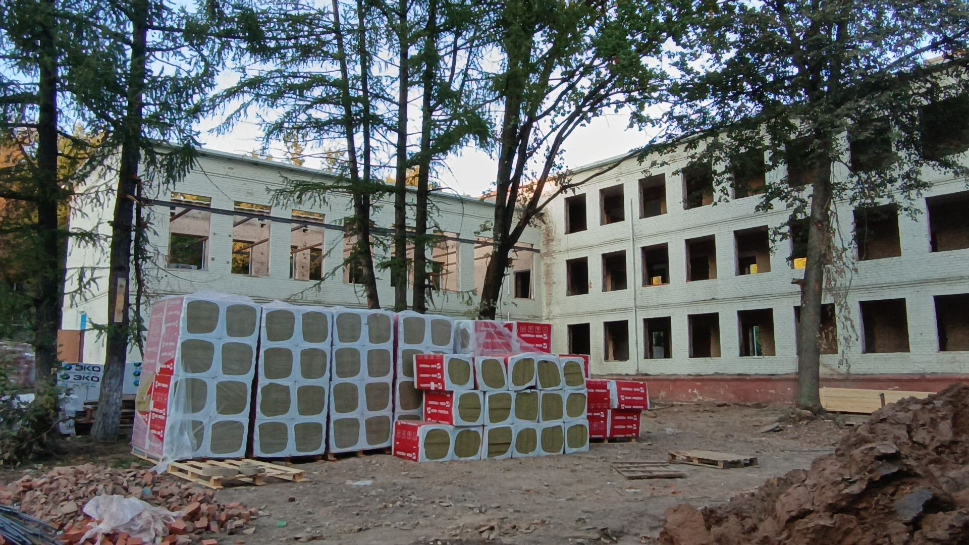 лобня, школа, капремонт,