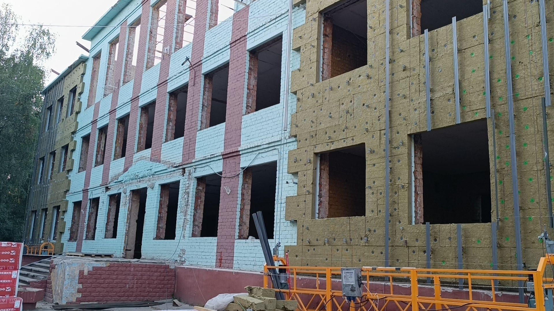 лобня, школа, капремонт,