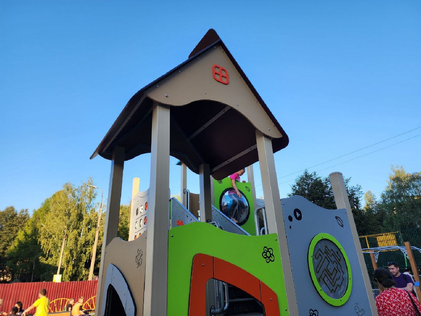 Солнечногорск, Детская площадка, Дети, Новая площадка, Жители,