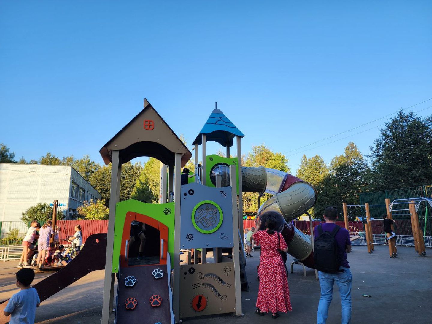 Солнечногорск, Детская площадка, Дети, Новая площадка, Жители,