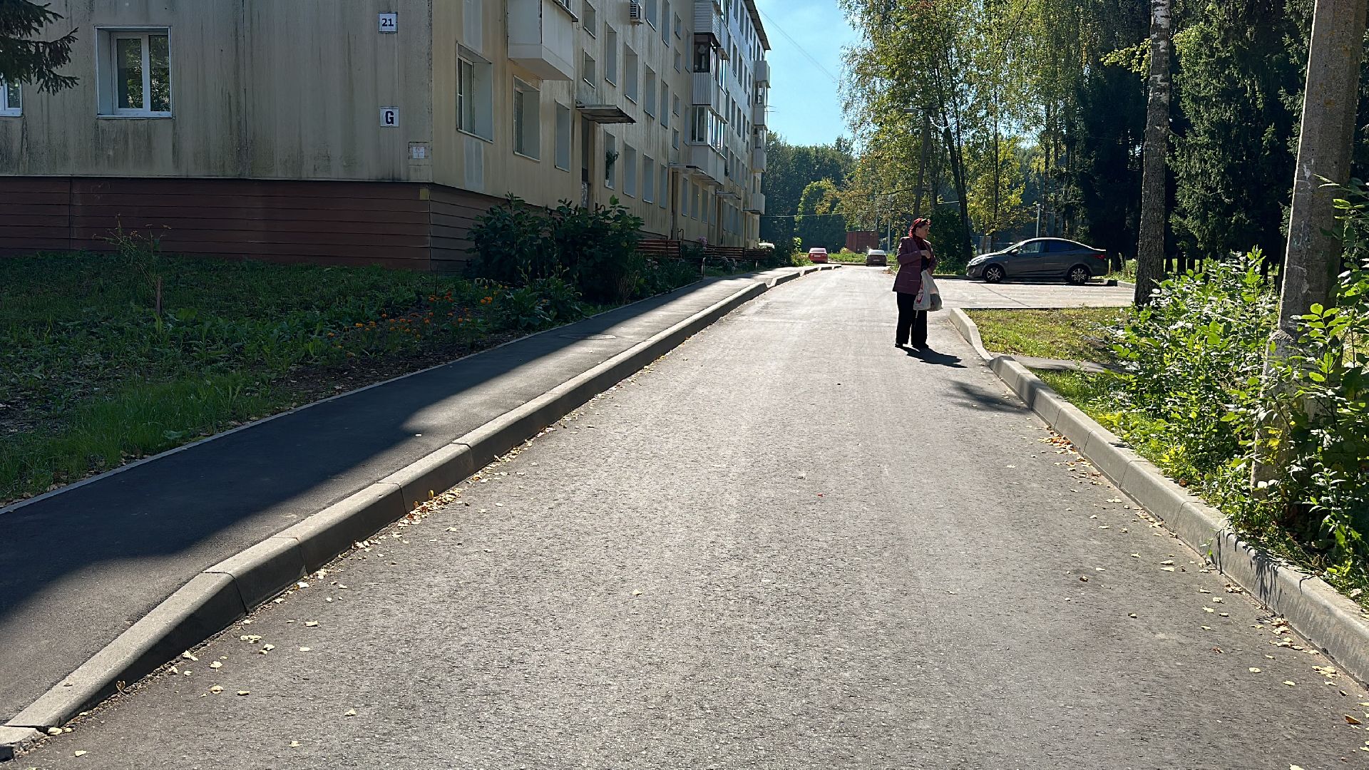 Клин, благоустройство, дворы, дороги,