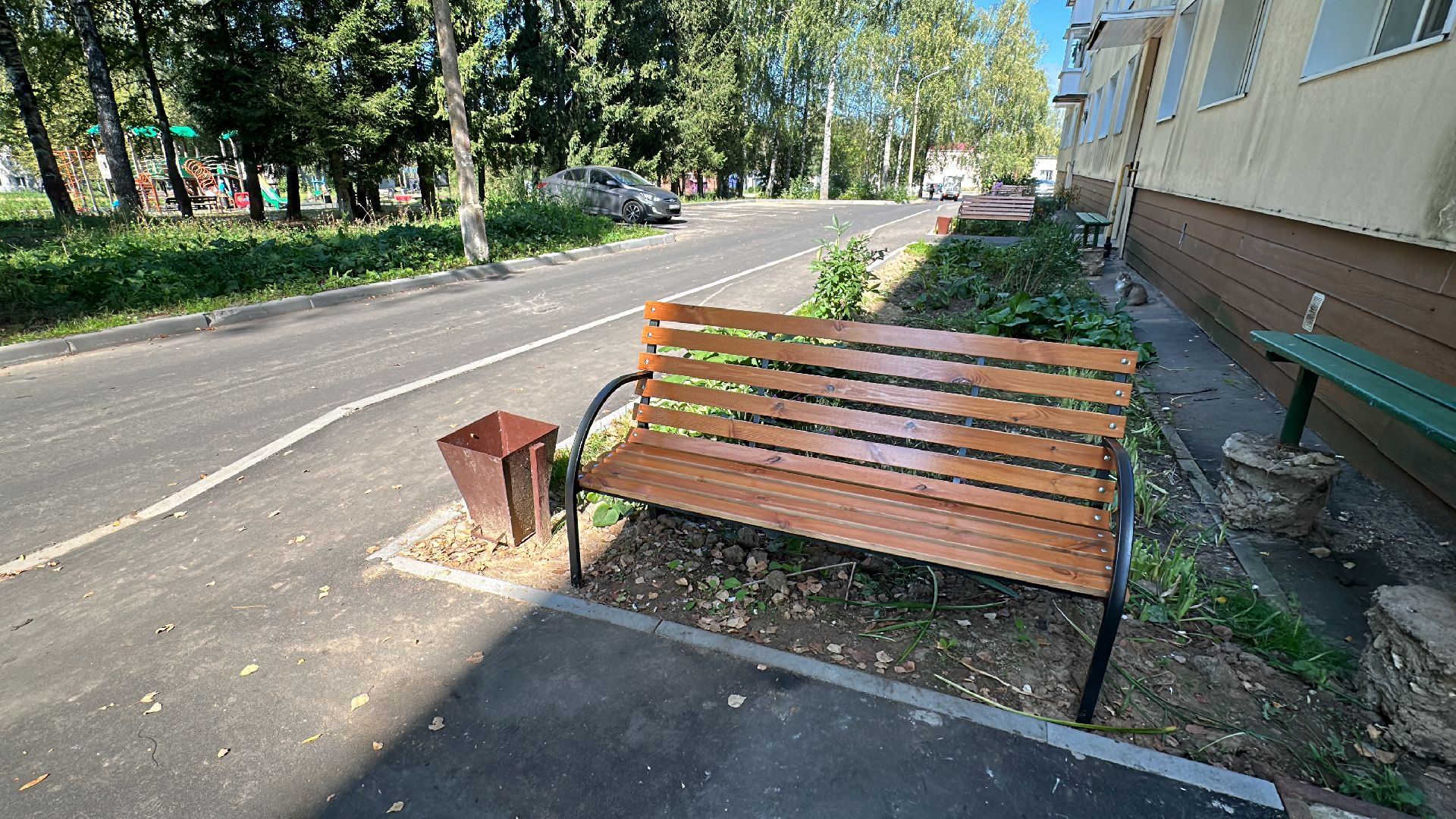 Клин, благоустройство, дворы, дороги,