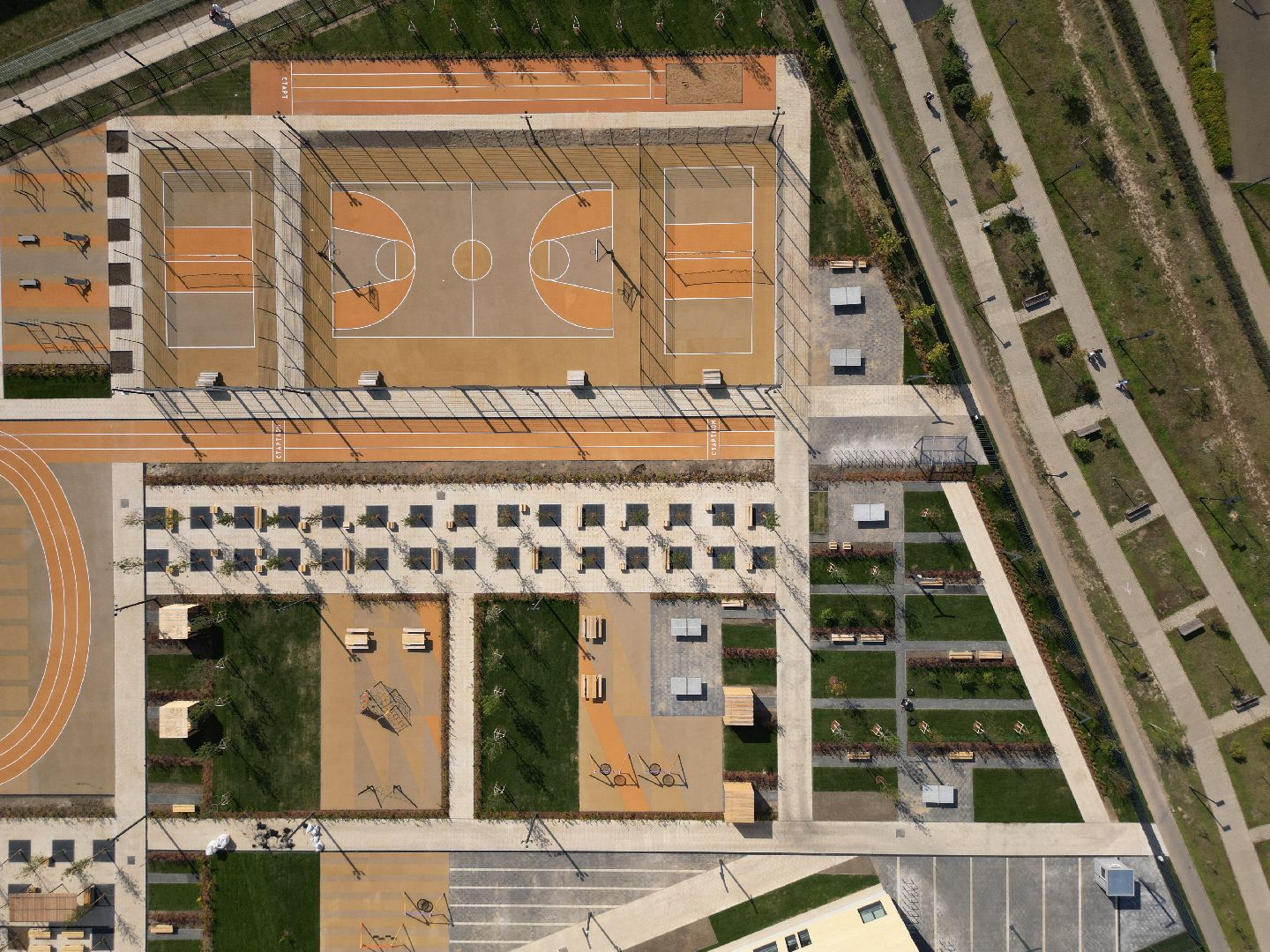 видео с коптера, школа, мытищи,