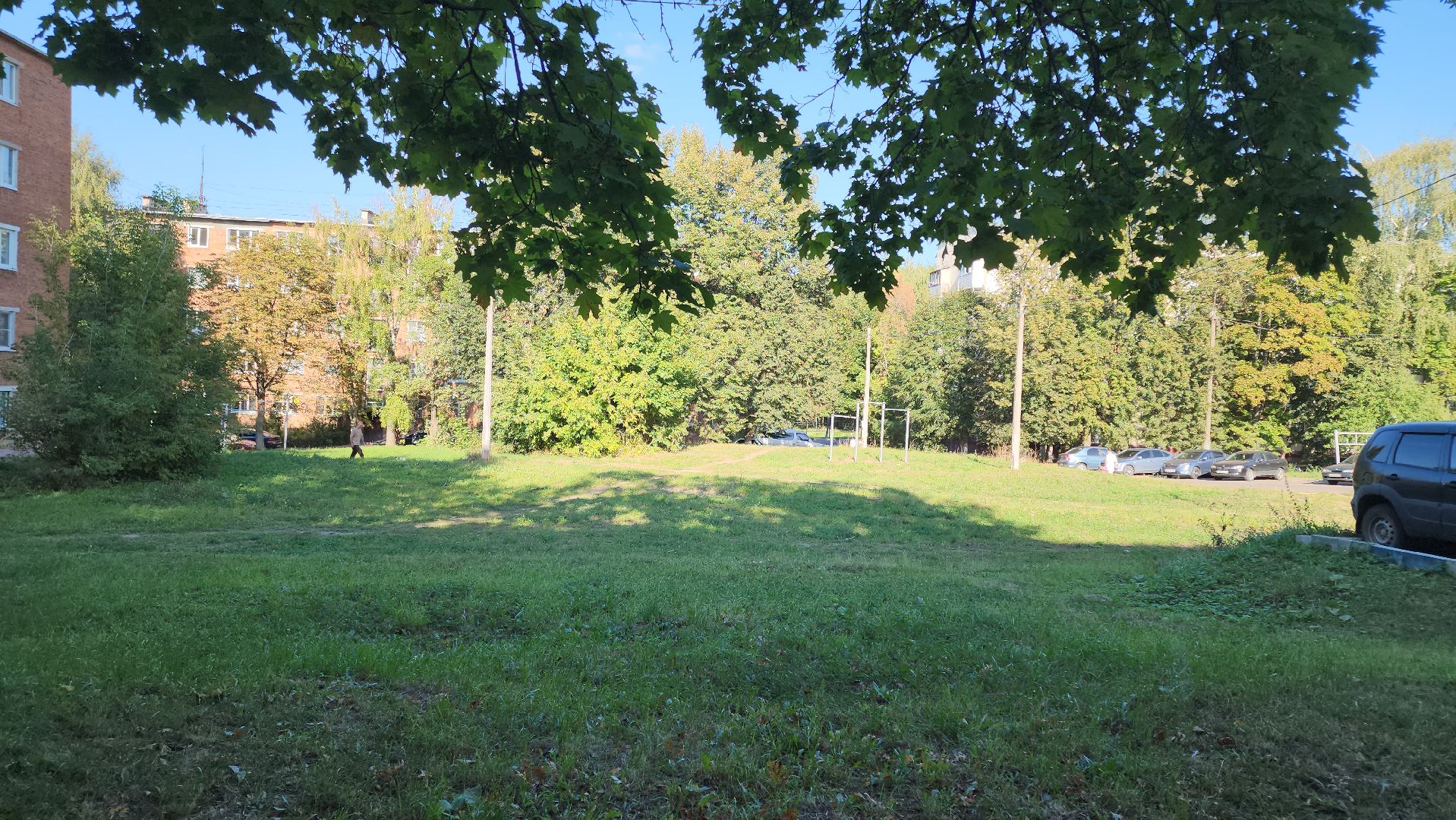 кашира, выездная администрация, благоустройство двора, детская игровая площадка, спортивная площадка,