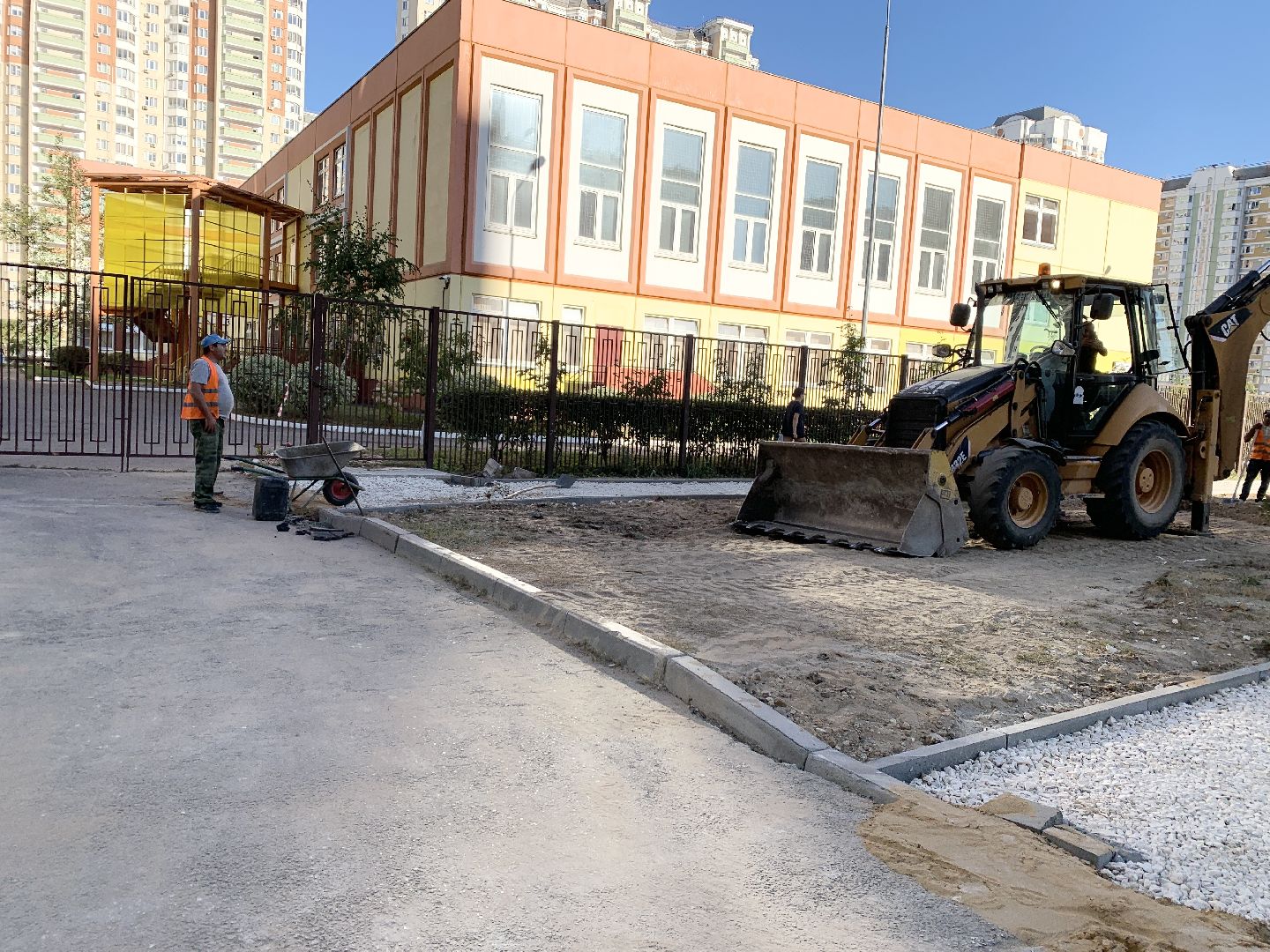 Балашиха, Подмосковье, благоустройство дворов в подмосковье, тротуары,