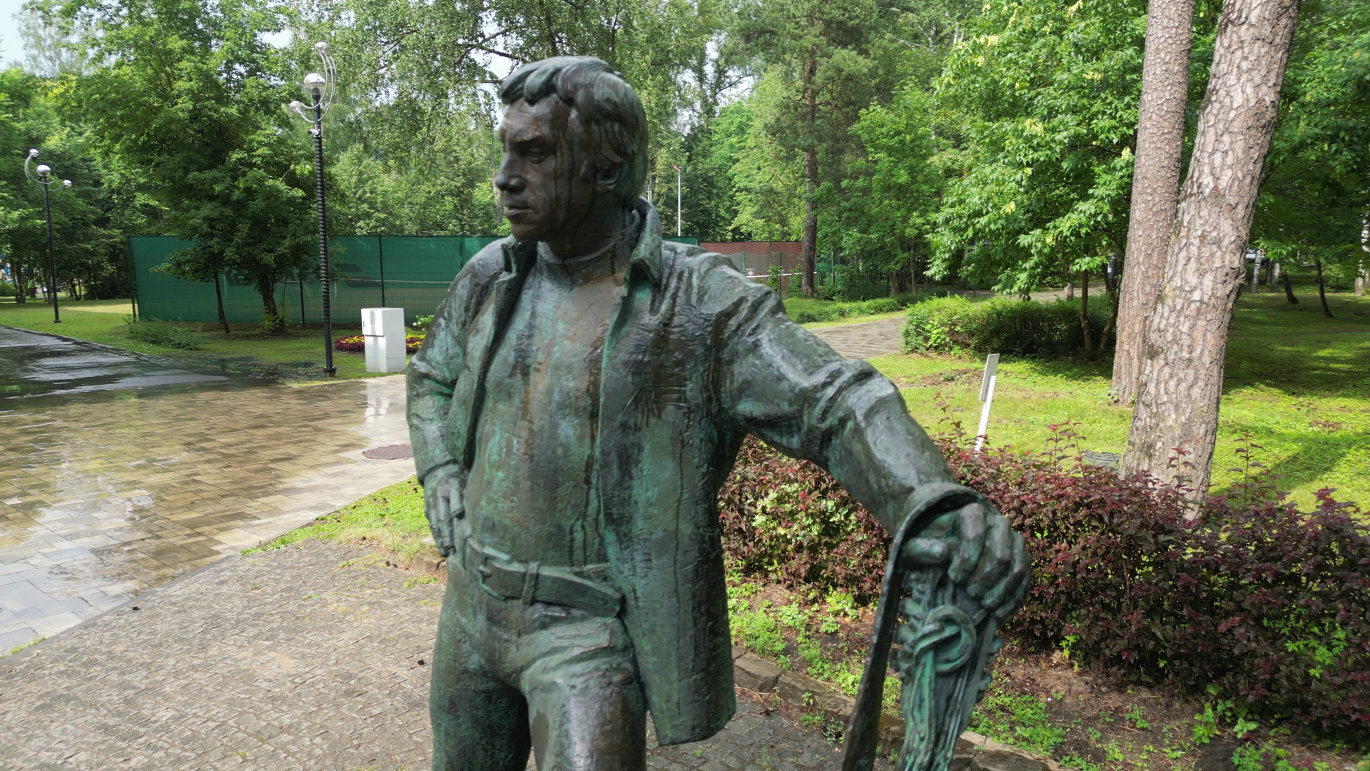 видео с коптера, дубна, благоустройство,