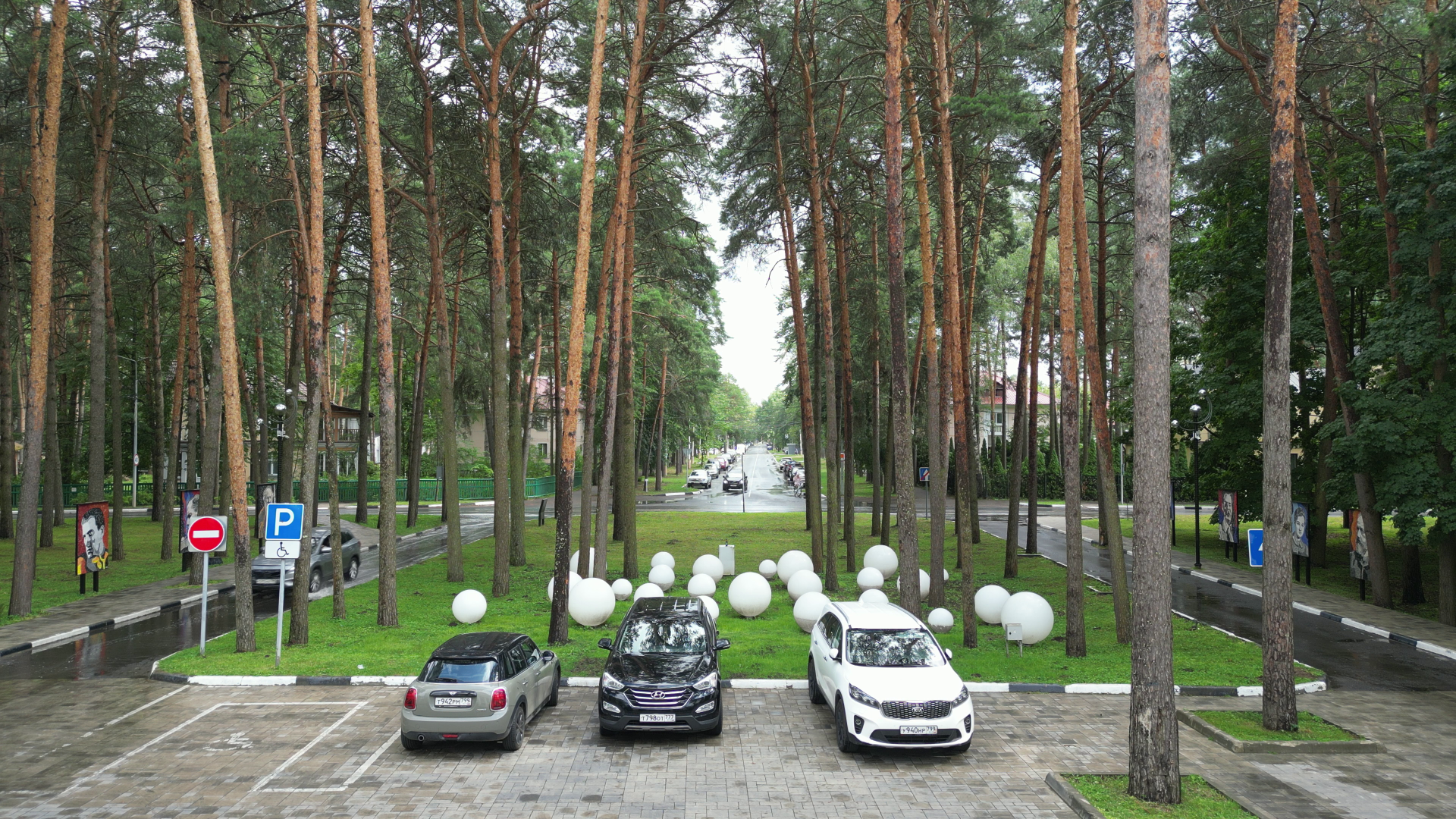 видео с коптера, дубна, благоустройство,