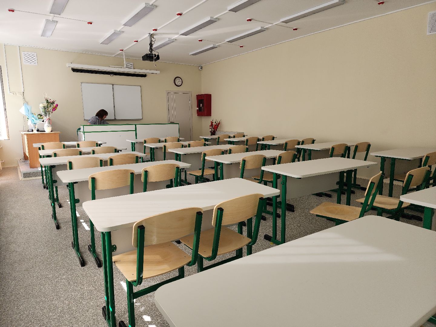 точка роста, ремонт в школе,