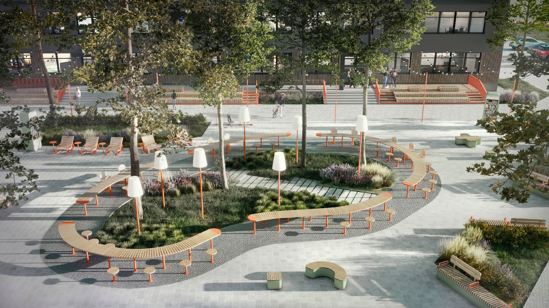 ЛиАЗ-Парк, благоустройство, орехово-зуевский округ, ликино-дулево, ликинский автобусный завод,