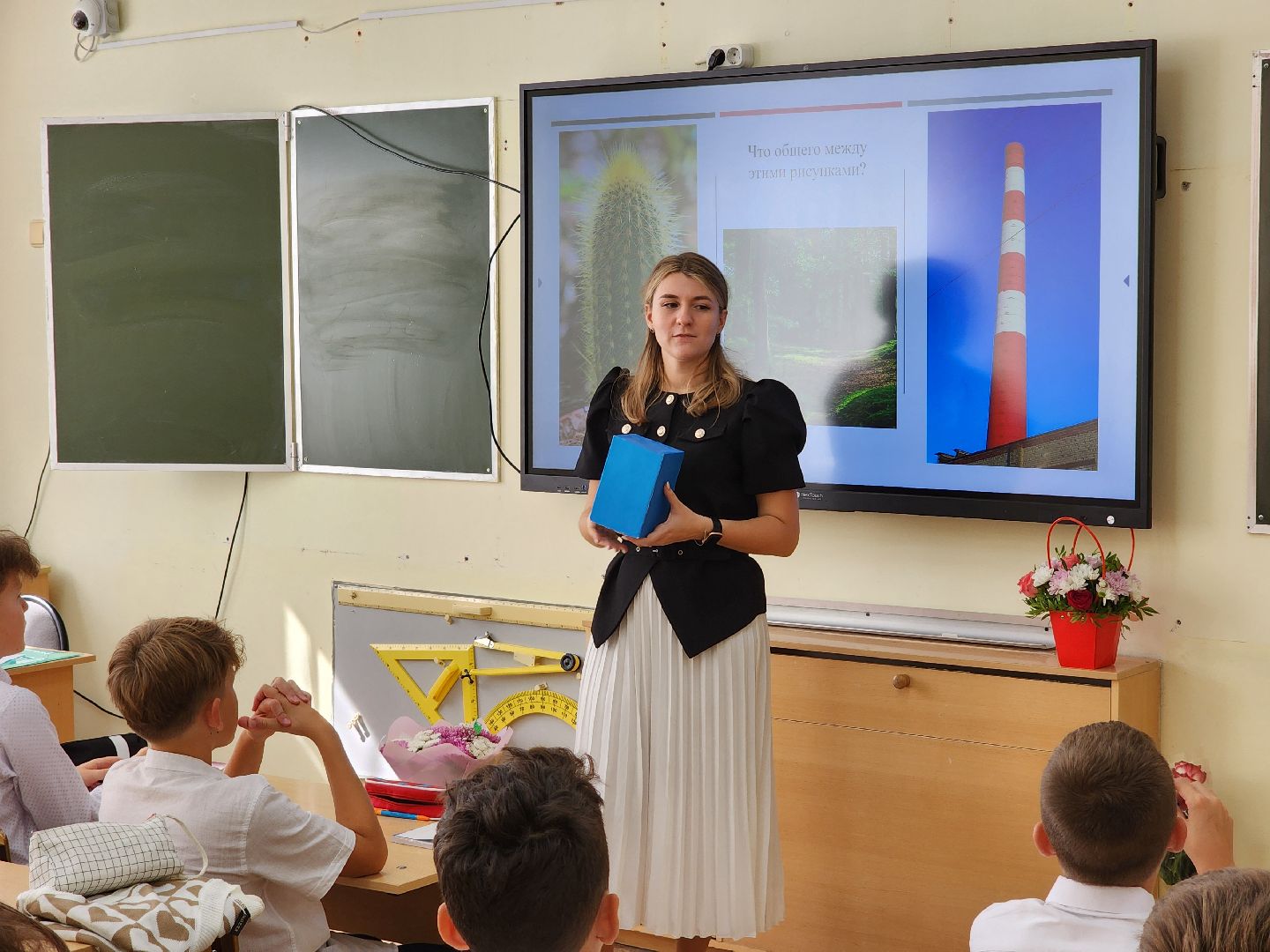 Чехов, школа 3, новые учителя, молодые преподаватели, семья педагогов, Анастасия Гроза, Даниил Гроза, поддержка учителей,