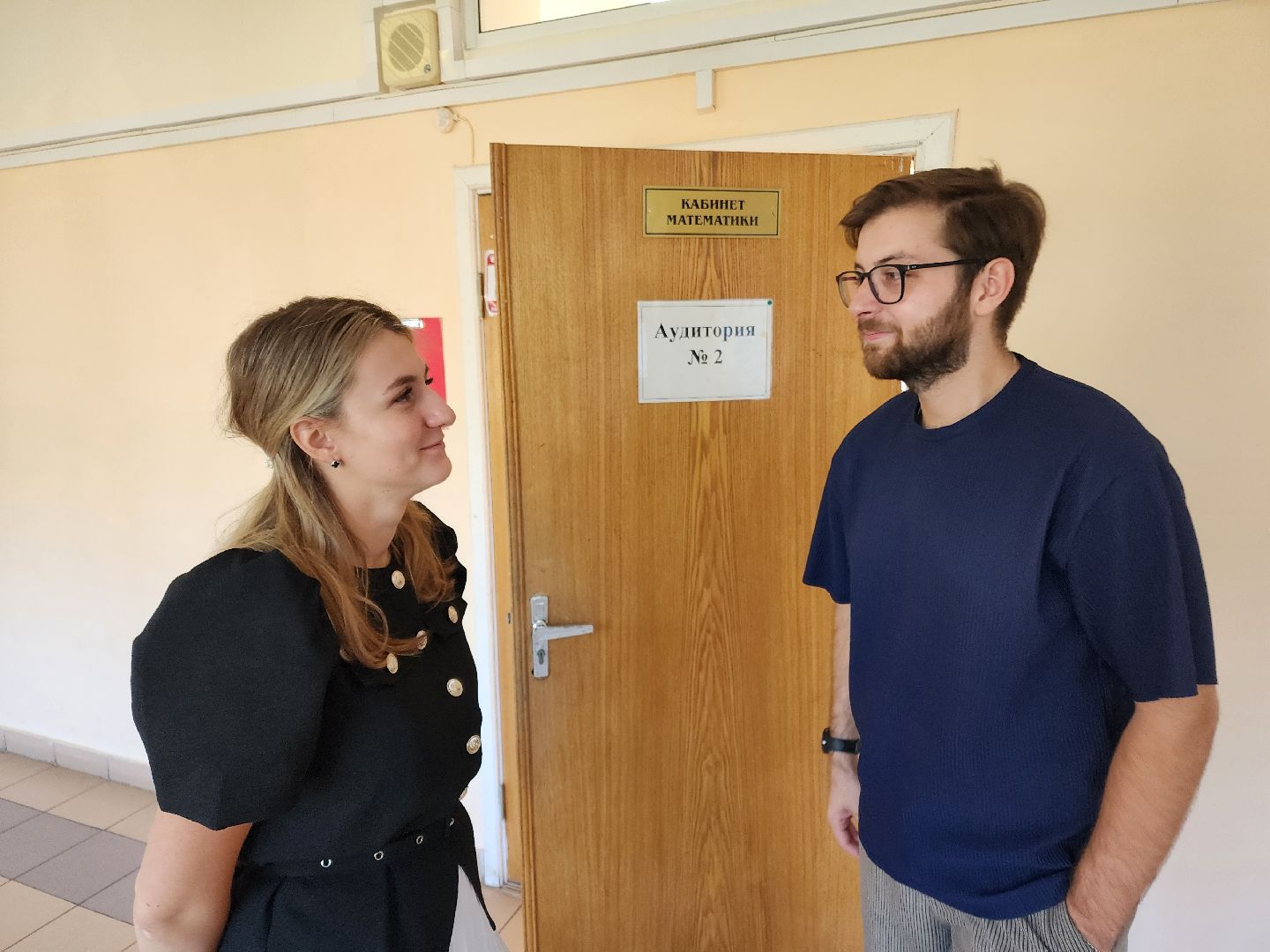 Чехов, школа 3, новые учителя, молодые преподаватели, семья педагогов, Анастасия Гроза, Даниил Гроза, поддержка учителей,