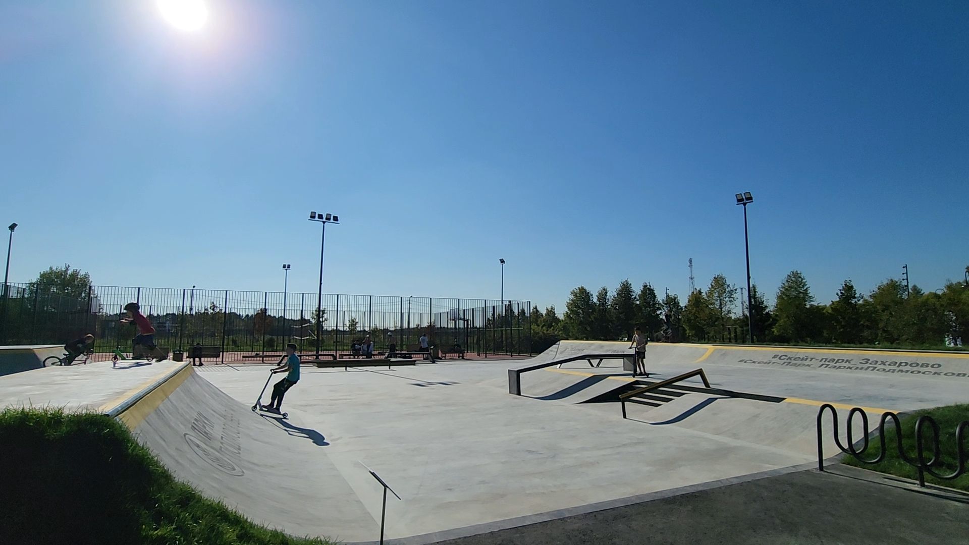 одинцово, захарово, благоустройство, скейт-парк, воркаут, волейбол, настольный теннис,