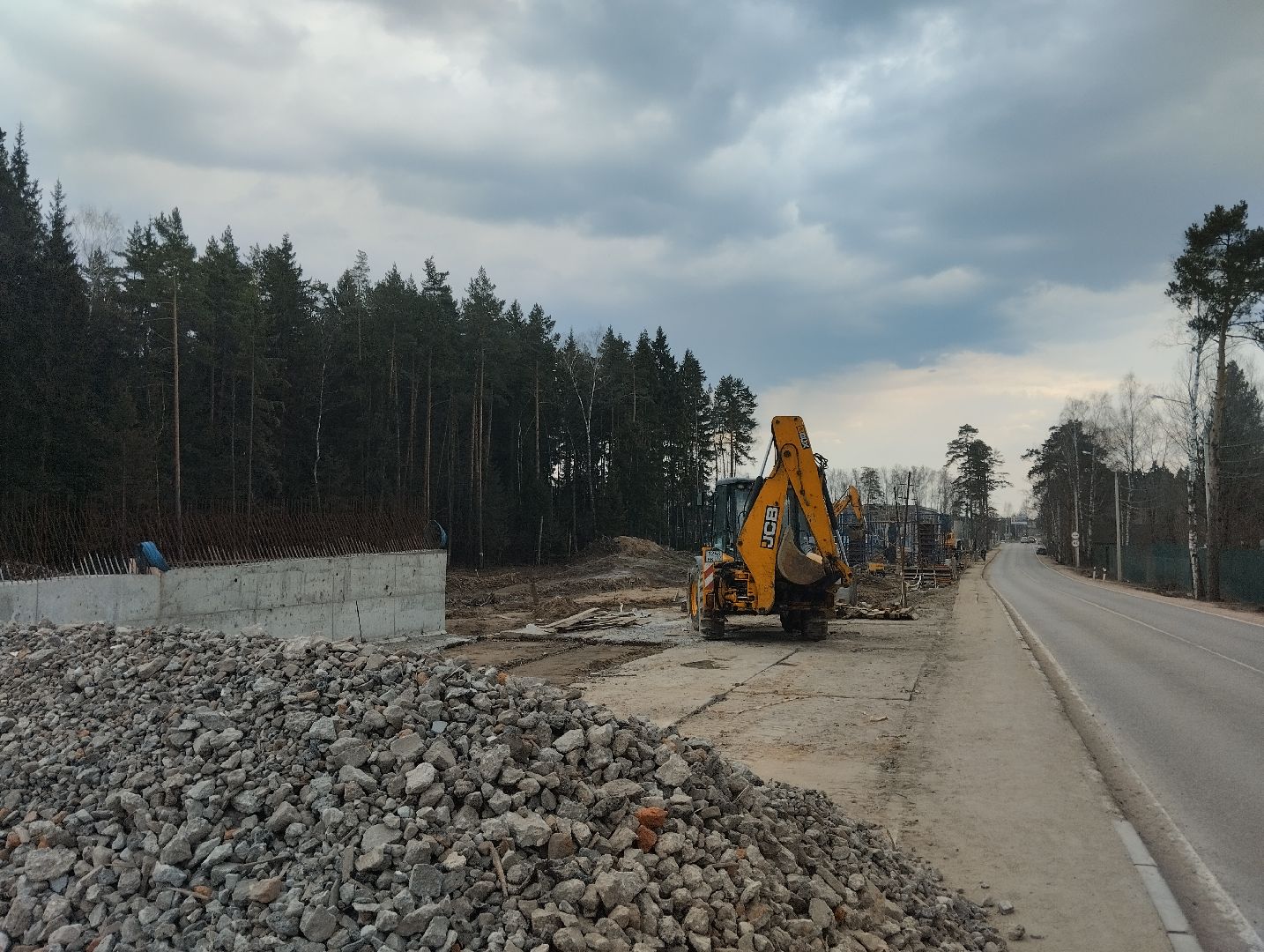 путепровод, Аникеевка