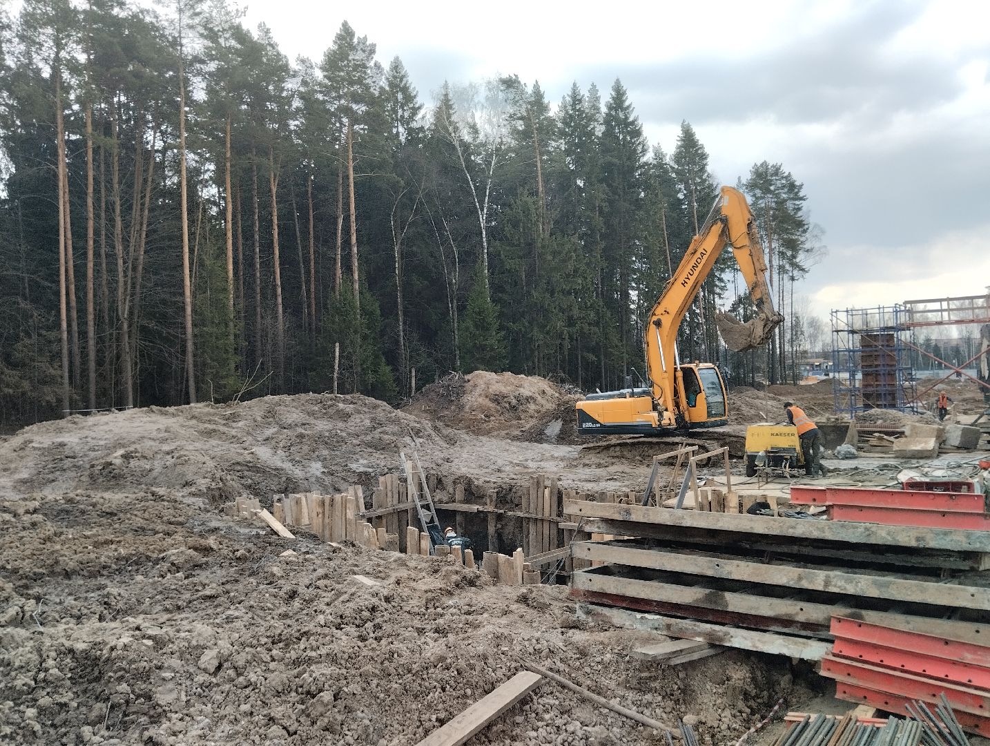 путепровод, Аникеевка