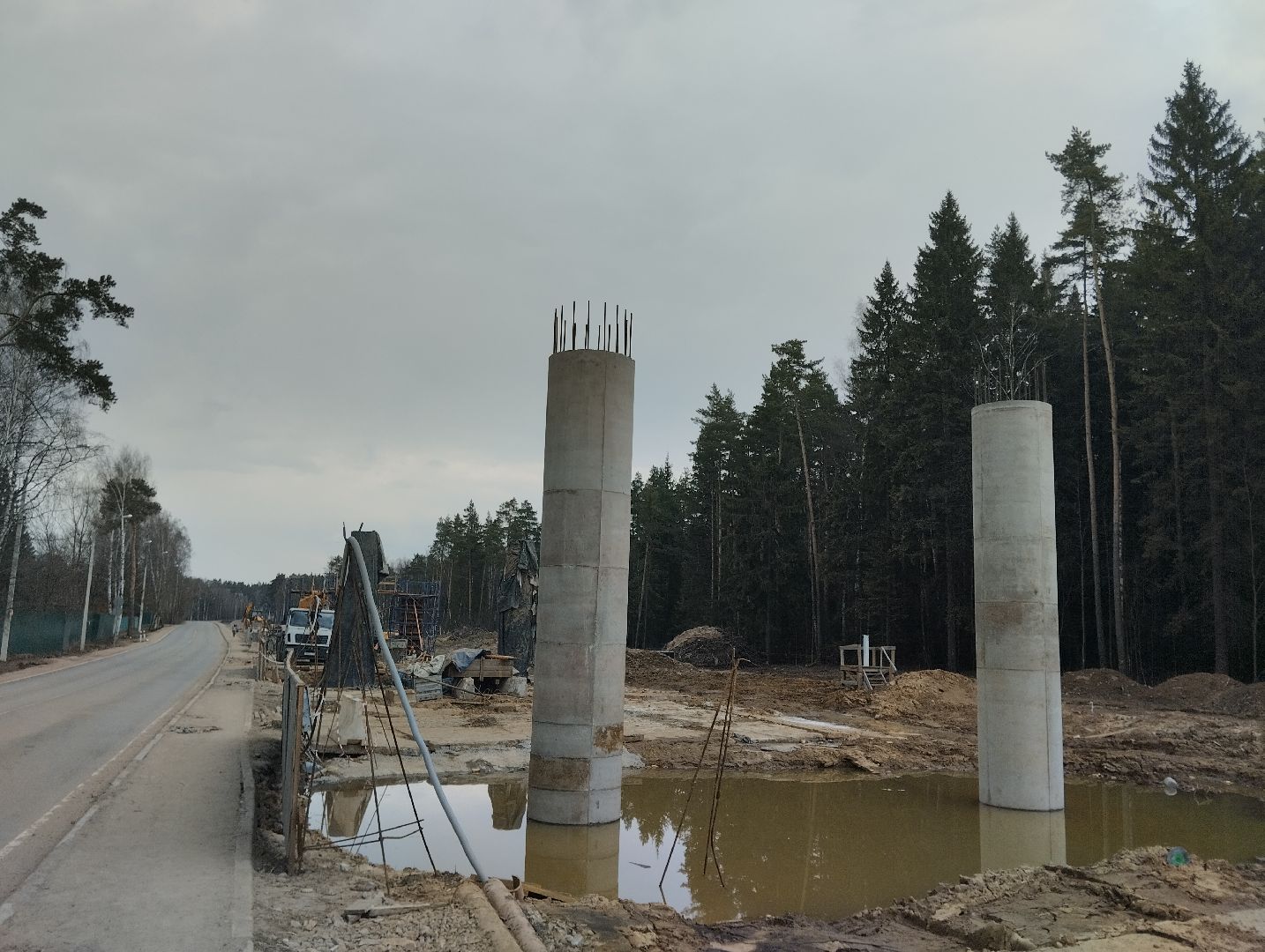 путепровод, Аникеевка