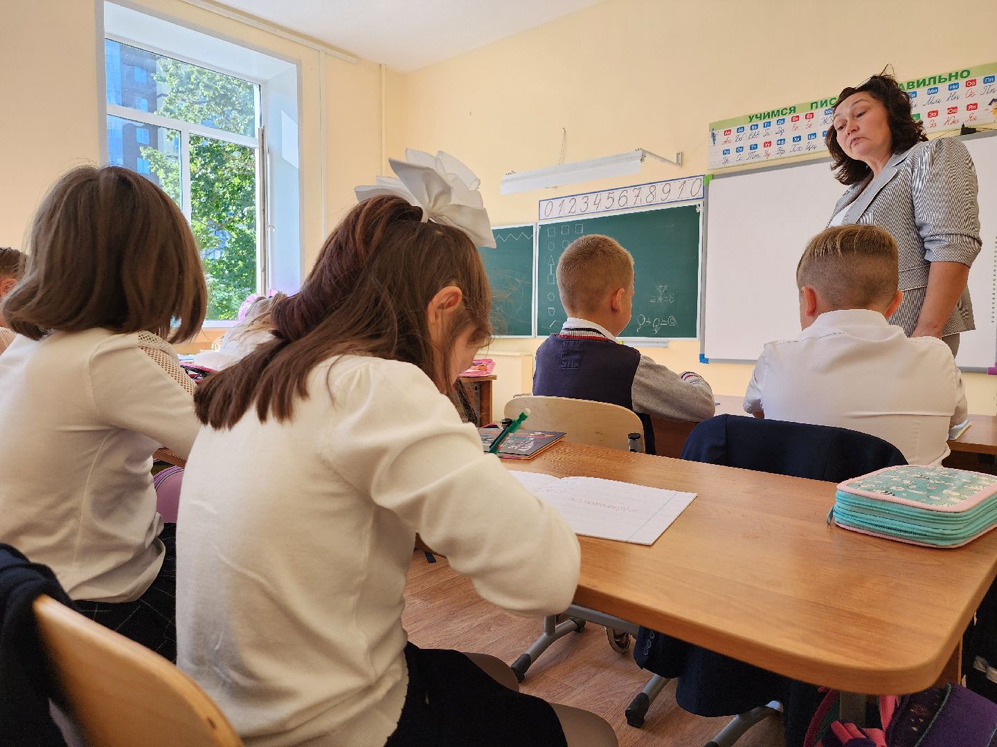 Дубна, эффективная начальная школа, Школа, Первый класс,