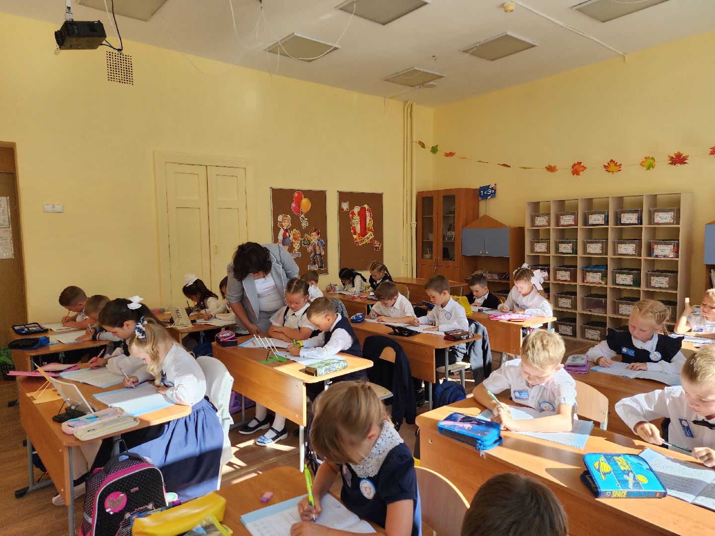 Дубна, эффективная начальная школа, Школа, Первый класс,