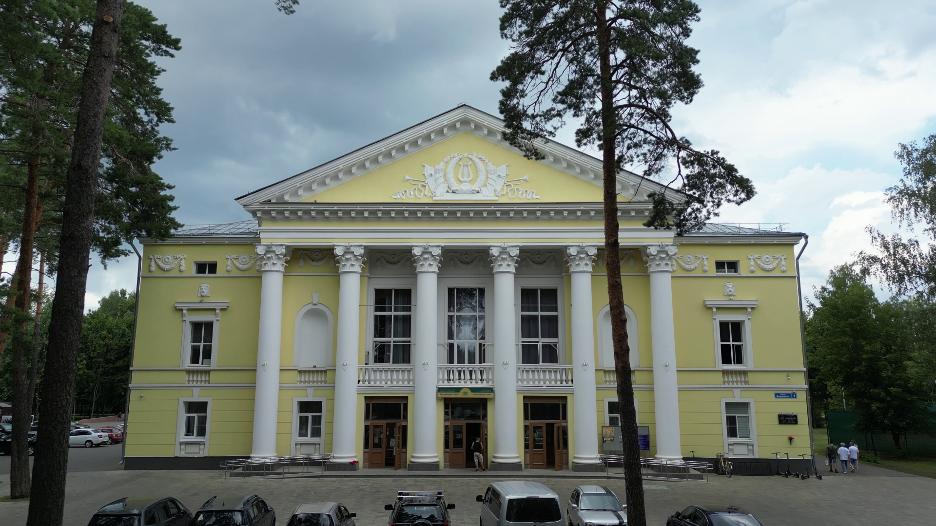 видео с коптера, дубна, города, культура,