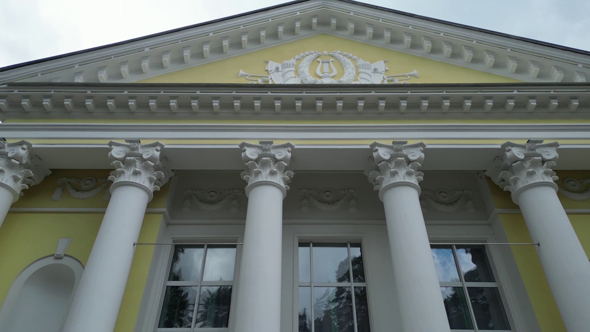 видео с коптера, дубна, города, культура,