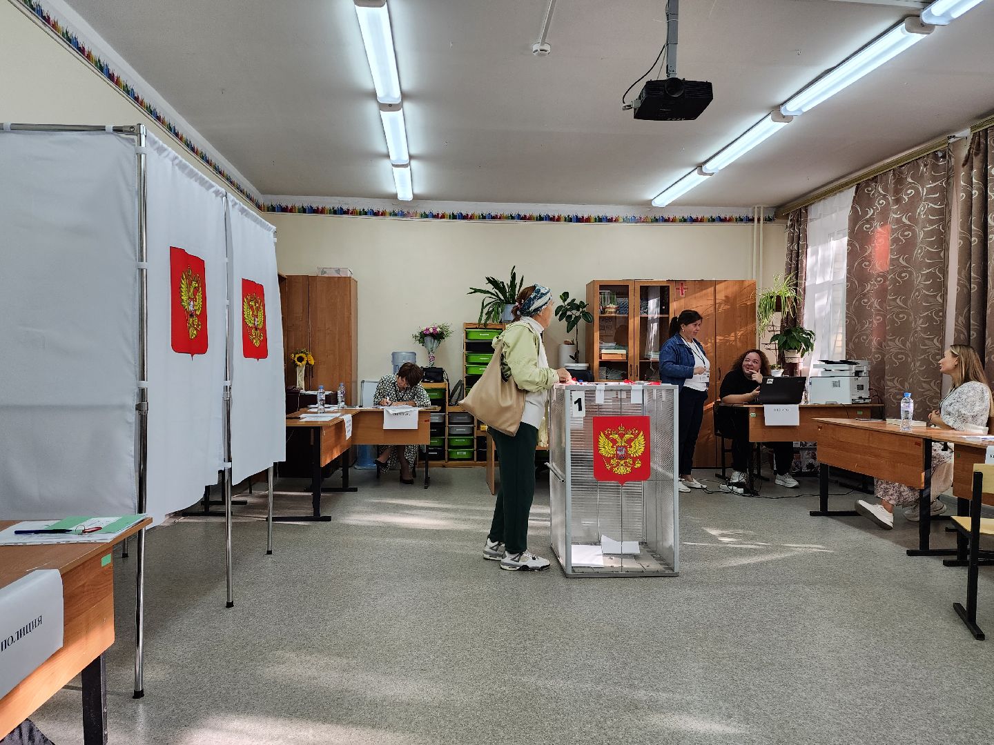 раменское, выборы, открытие избирательных участков,