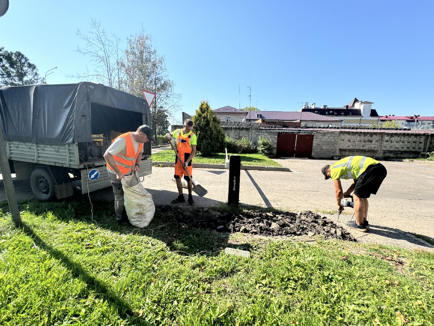 шаховская, асфальтирование, асфальтовое покрытие,