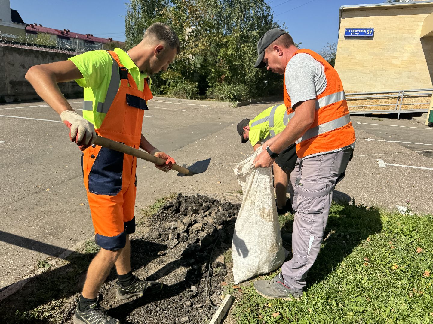 шаховская, асфальтирование, асфальтовое покрытие,