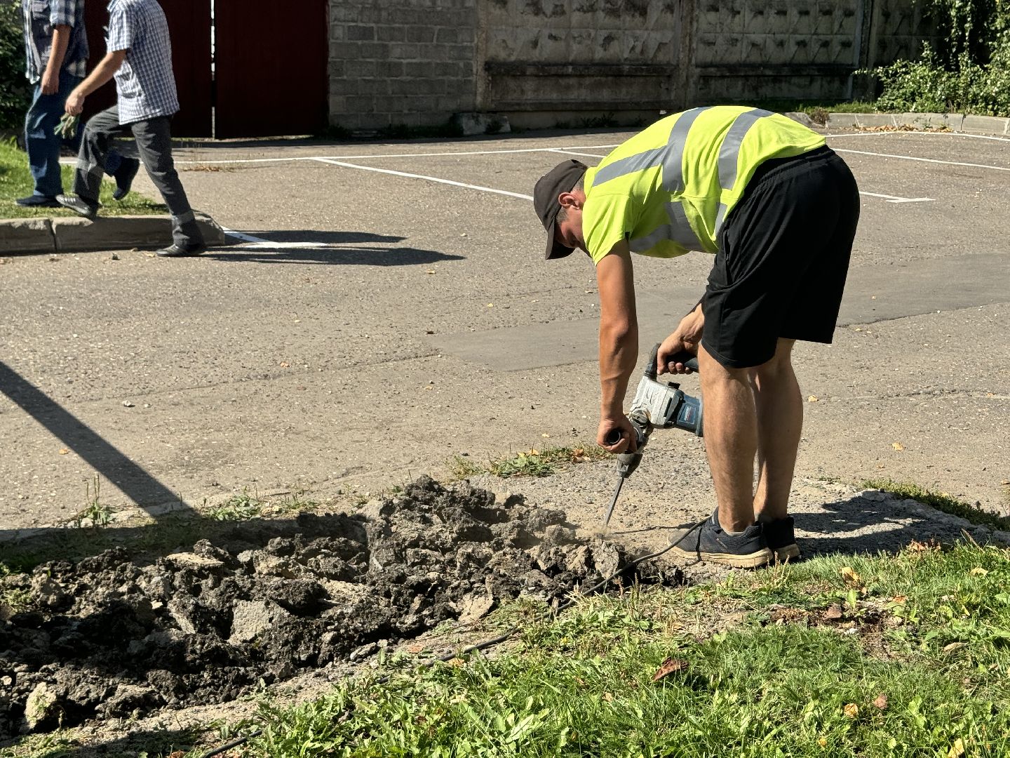 шаховская, асфальтирование, асфальтовое покрытие,