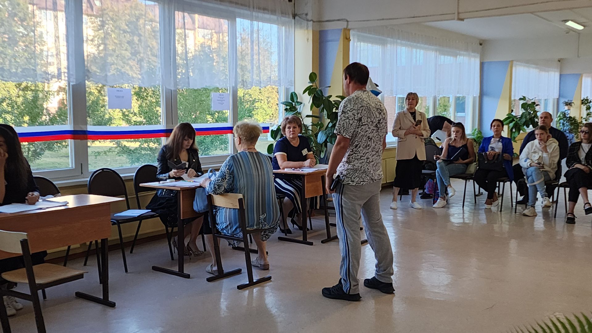 Бронницы, Голосование за депутата, выборы депутатов в совет депутатов, Первый голосующий,