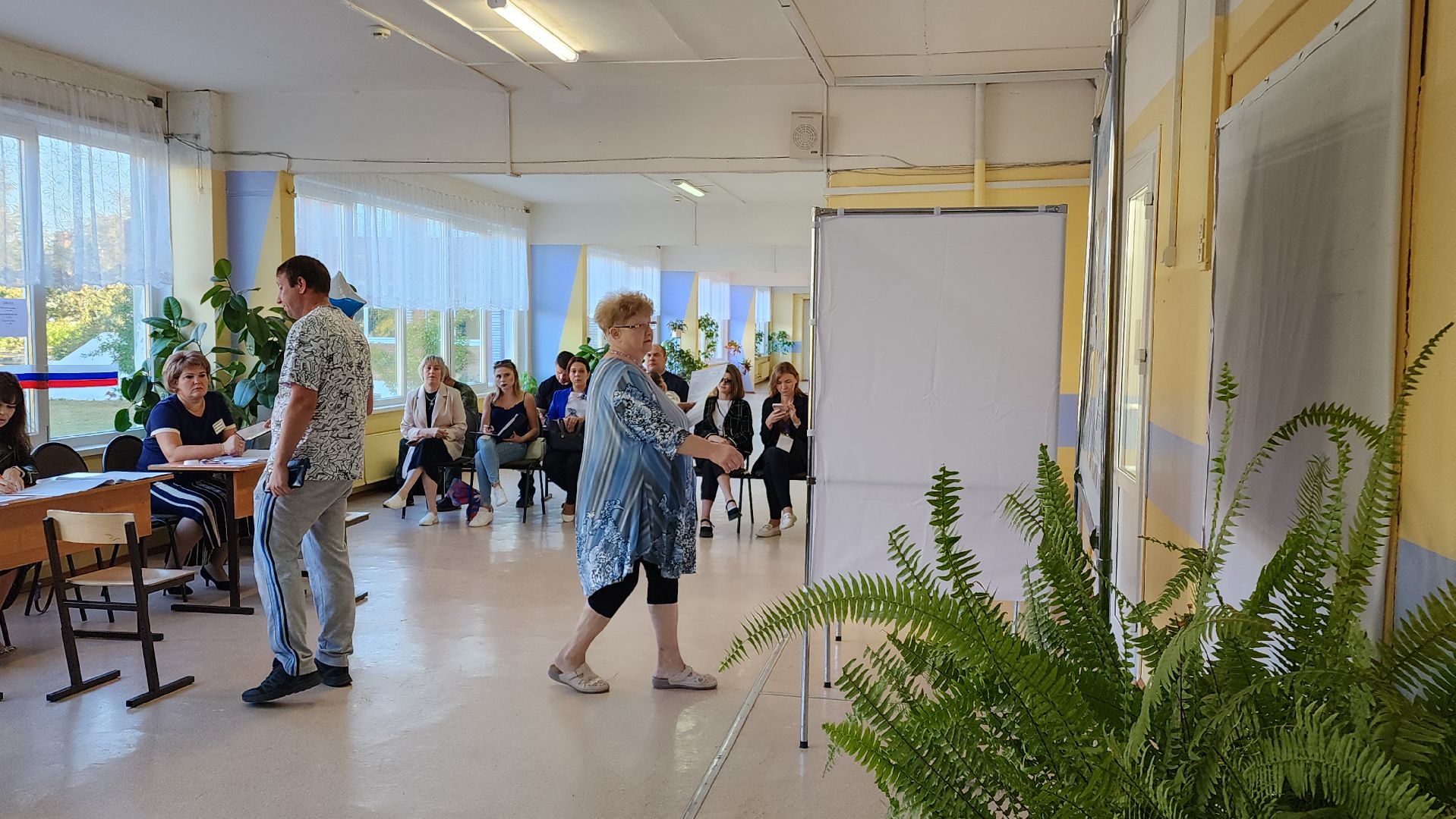 Бронницы, Голосование за депутата, выборы депутатов в совет депутатов, Первый голосующий,