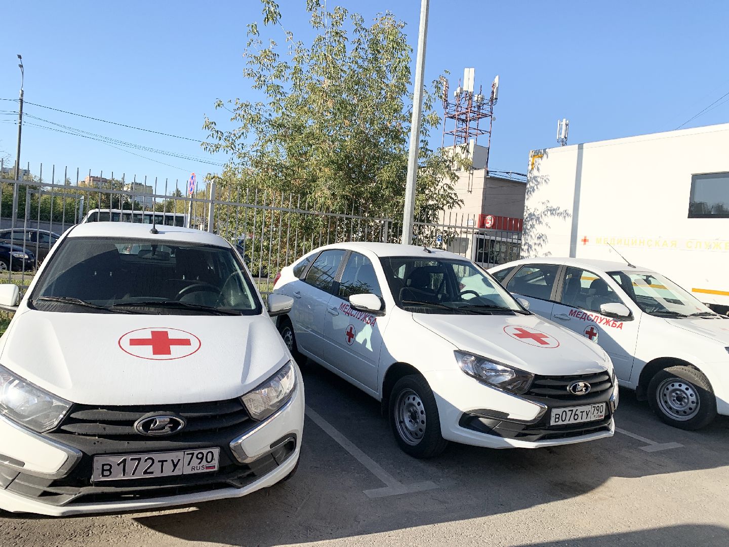 Балашиха, Подмосковье, Новые автомобили неотложной помощи, балашихинская больница,