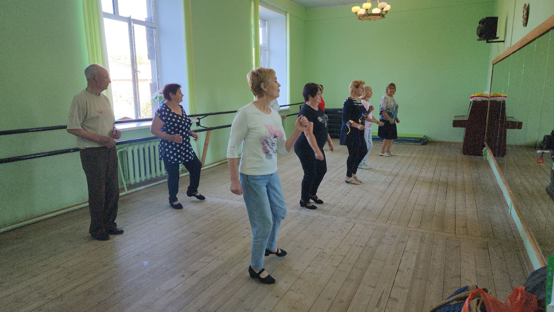 шатура, шатурторф, активное долголети, танцы, репетиция танцоров, культурная шатура,