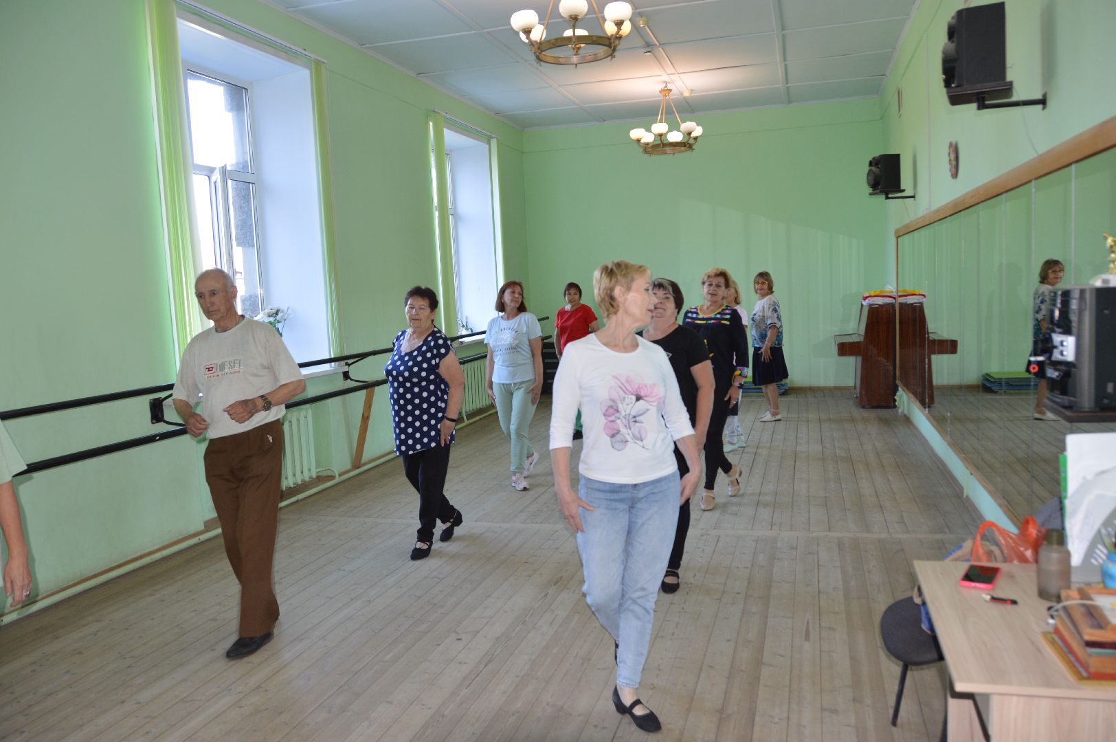 шатура, шатурторф, активное долголети, танцы, репетиция танцоров, культурная шатура,