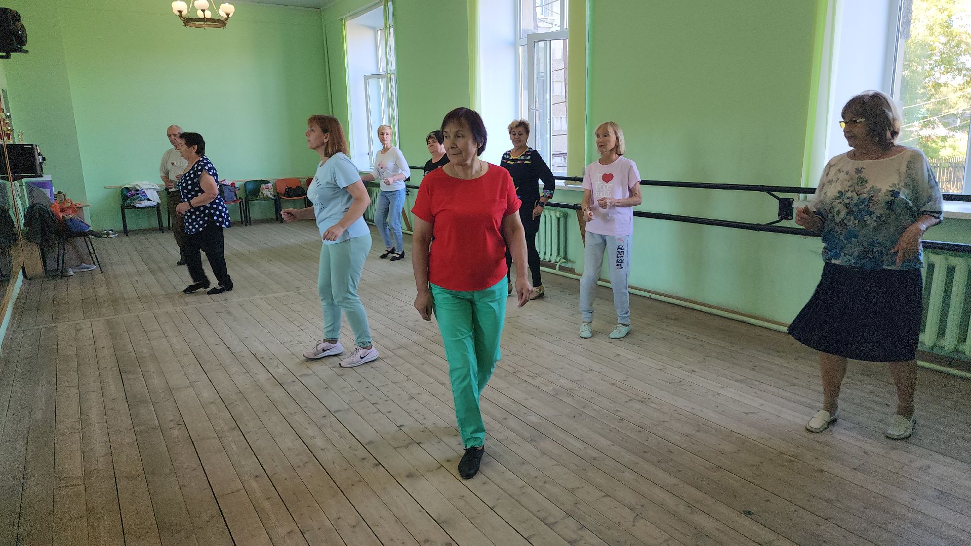 шатура, шатурторф, активное долголети, танцы, репетиция танцоров, культурная шатура,