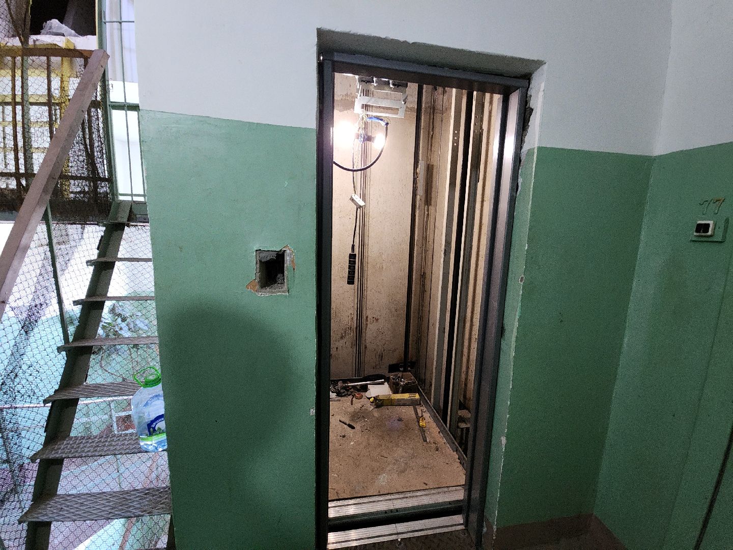 Новый лифт, Установка лифта, тучково, мкд, руза, рузский городской округ, подмосковье,