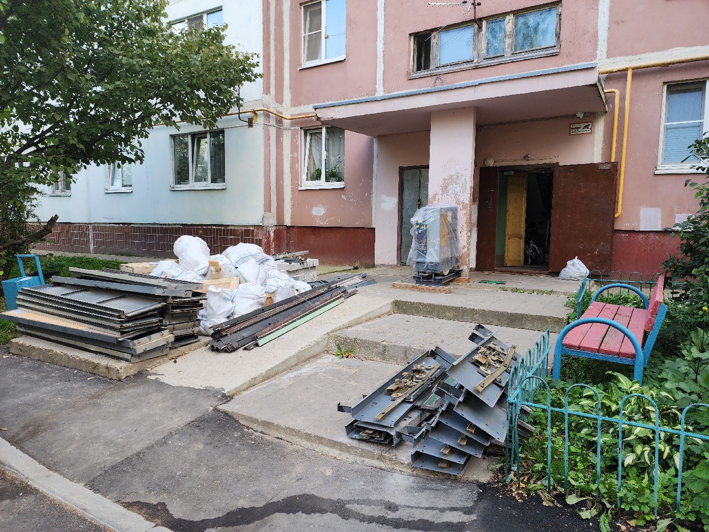 Новый лифт, Установка лифта, тучково, мкд, руза, рузский городской округ, подмосковье,