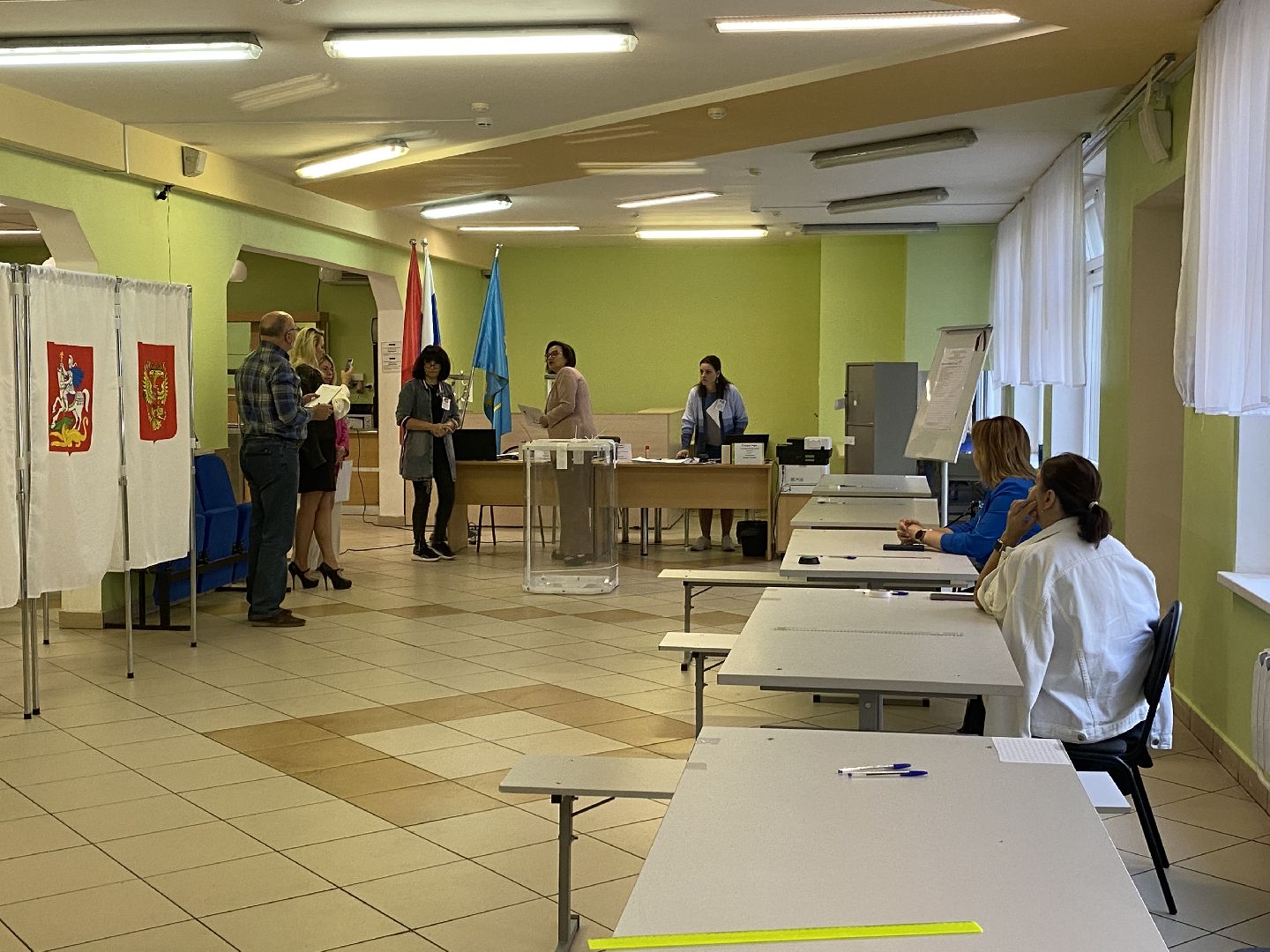 выборы 2024, выборы совета депутатов, власиха выборы, участок 212 власиха, ТИК Власиха,