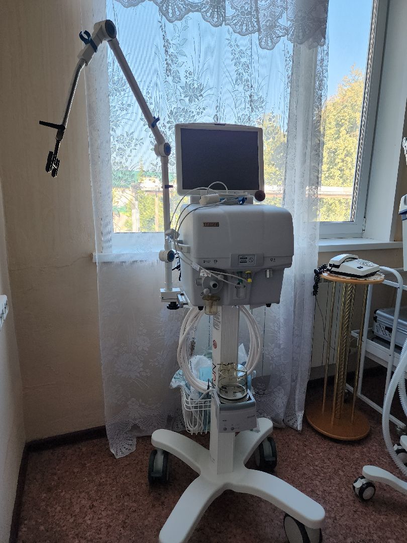медицина, медицина подмосковья, новое медоборудование, новые аппараты ИВЛ, рузская больница, руза, тучково,
