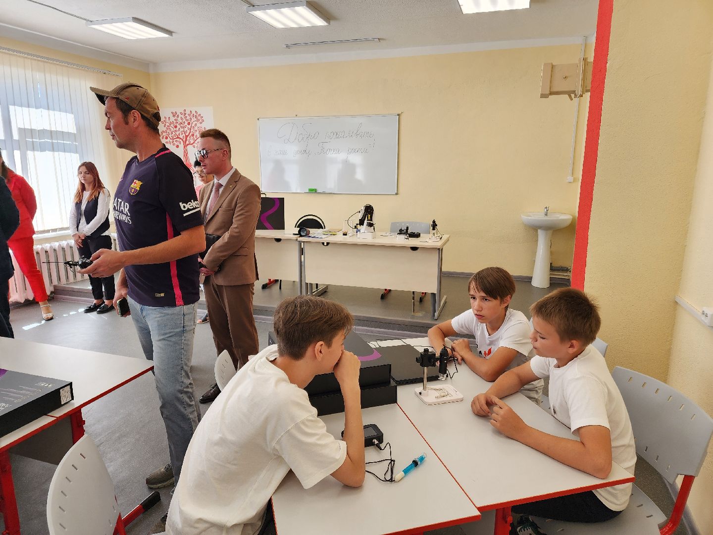 Чехов, село Стремилово, центр Точка роста, открытие, нацпроект Образование, госпрограмма Московской области Образование, дополнительное образование,