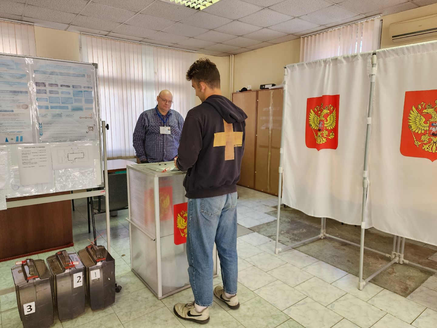 выборы, уик 1297, выборы в совет депутатов ленинского городского округа, видное, ленинский округ, муниципальные выборы 2024,