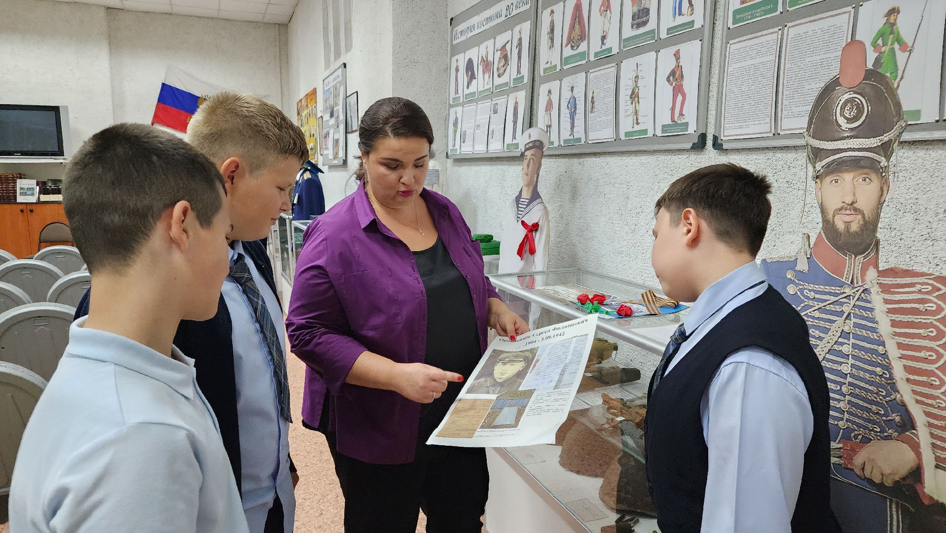 протвино, музей гимназии, школьный музей, Всероссийского конкурса школьных музеев Солдаты Великого Отечества», образование,