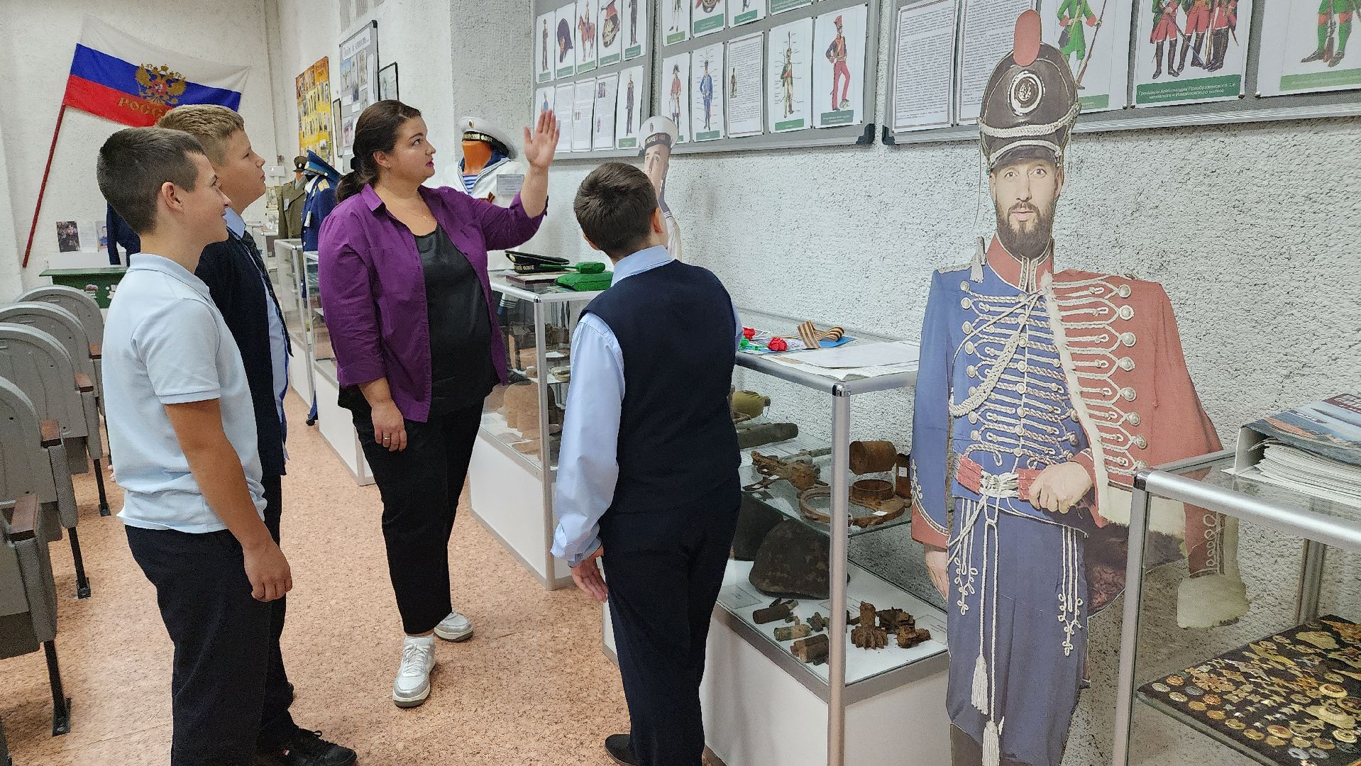 протвино, музей гимназии, школьный музей, Всероссийского конкурса школьных музеев Солдаты Великого Отечества», образование,