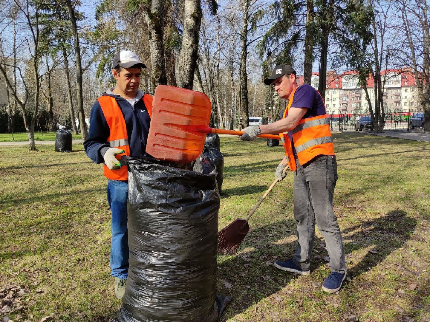 Лыткарино, уборка
