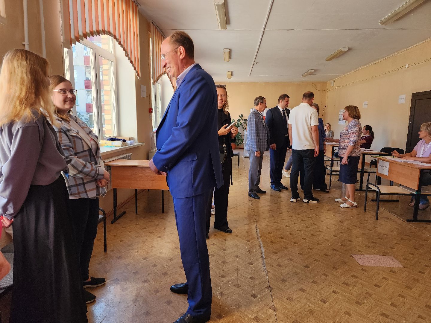 раменское, выборы, депутат московской областной думы посетил избирательные участки в Раменском,