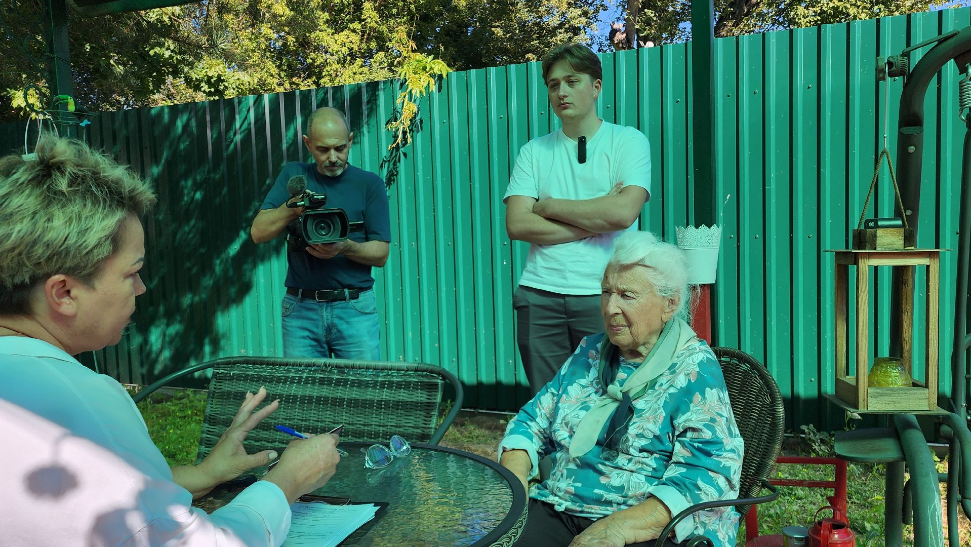 Бронницы, Выборы депутатов, Голосование на дому, Ветеран голосует,