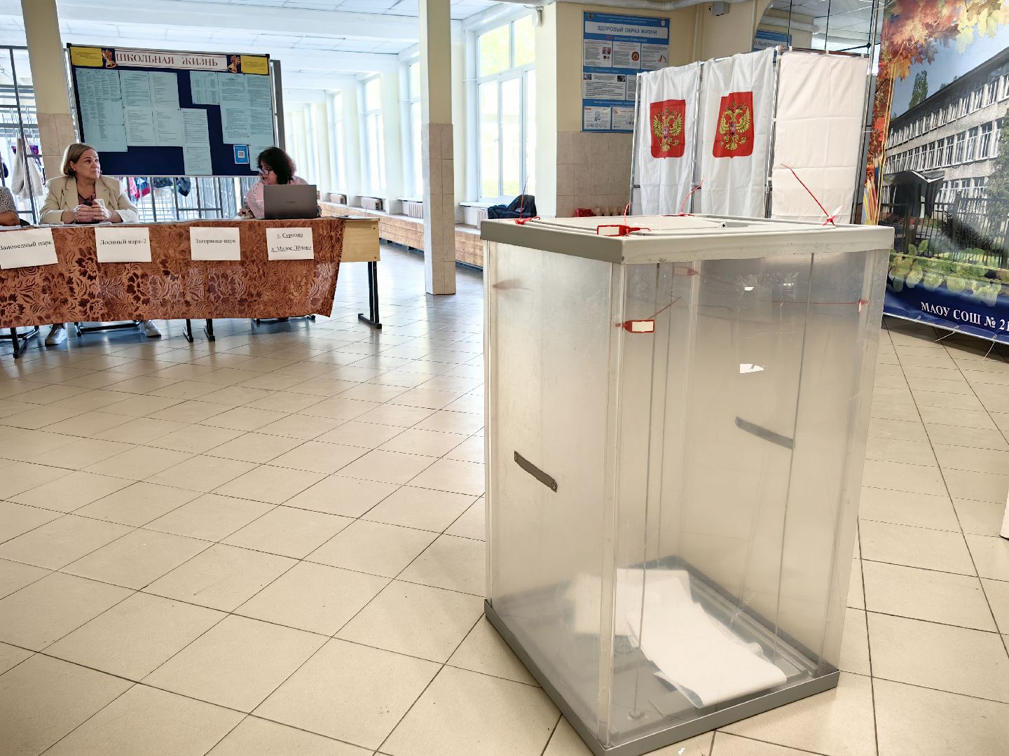 выборы, уик, безопасность, металлодетектор, полиция, камеры видеонаблюдения,