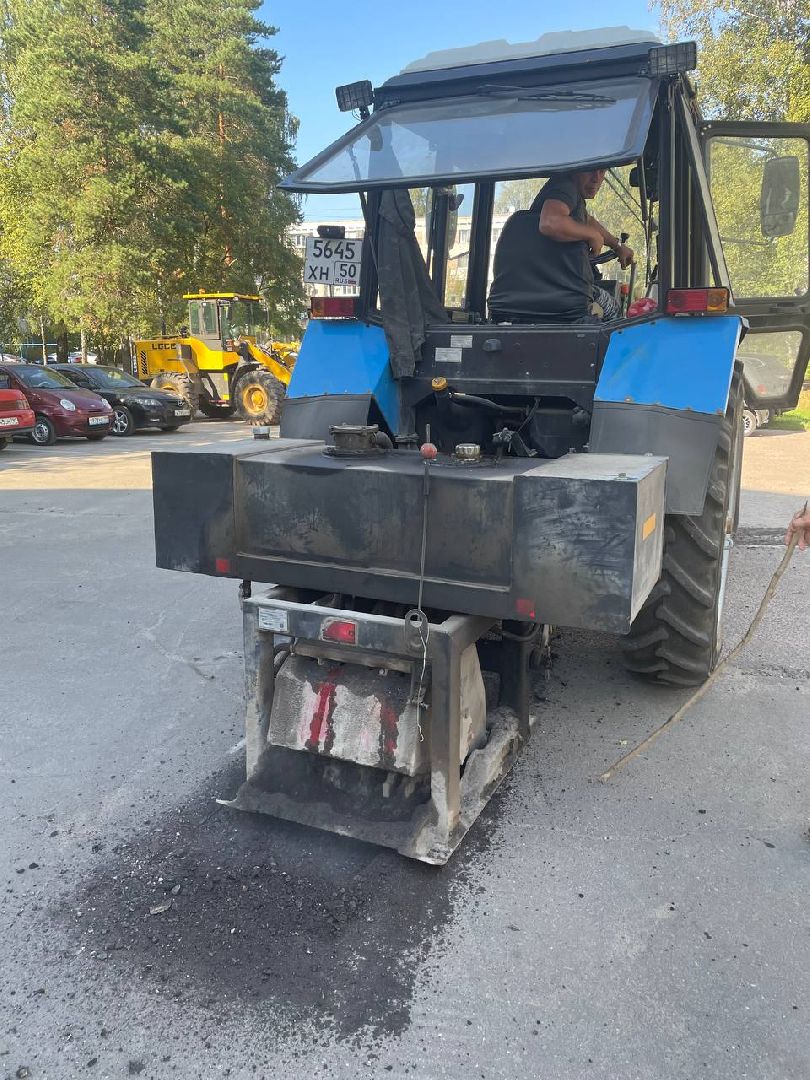 Талдом, Ямочный ремонт,