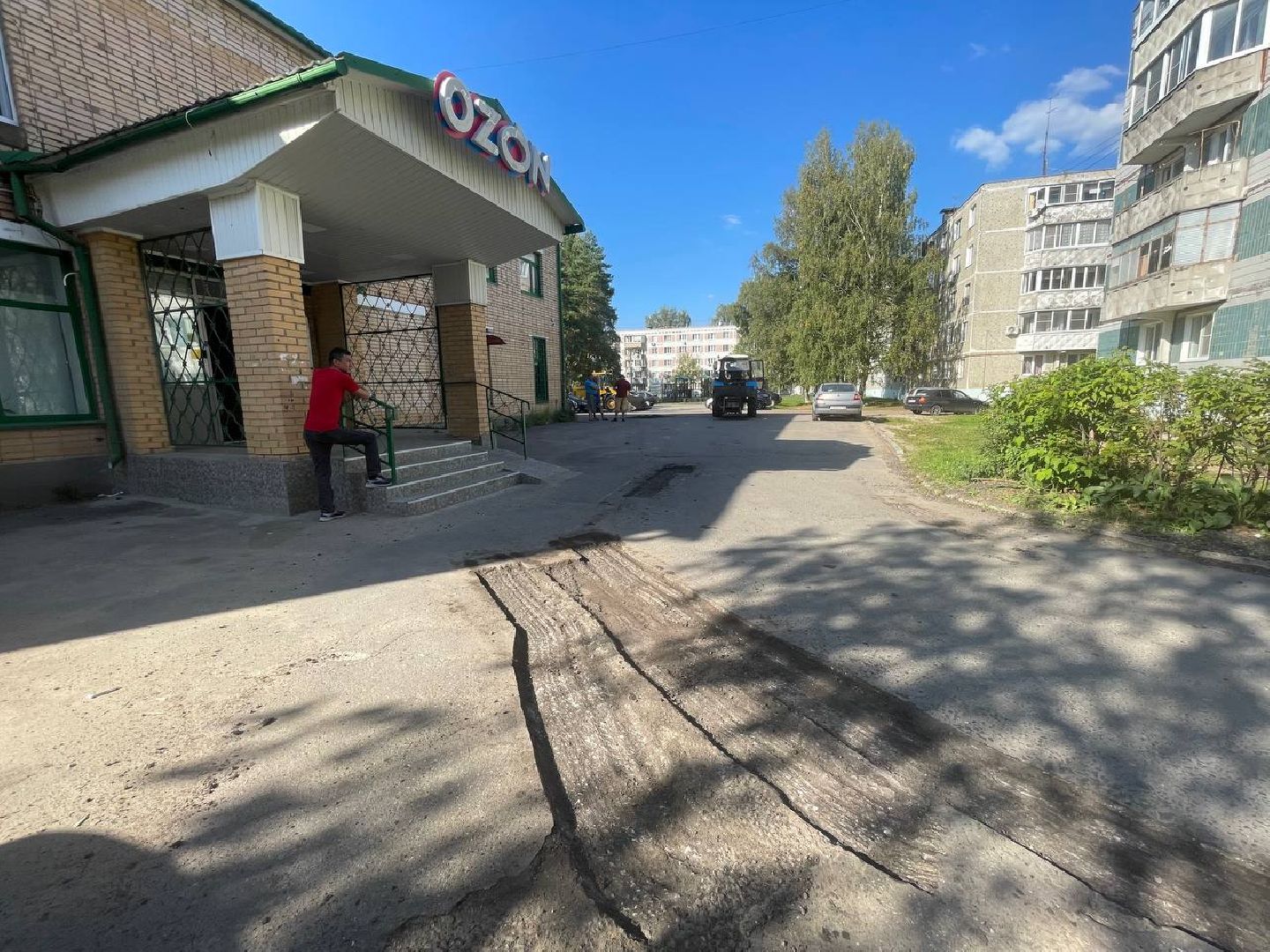 Талдом, Ямочный ремонт,