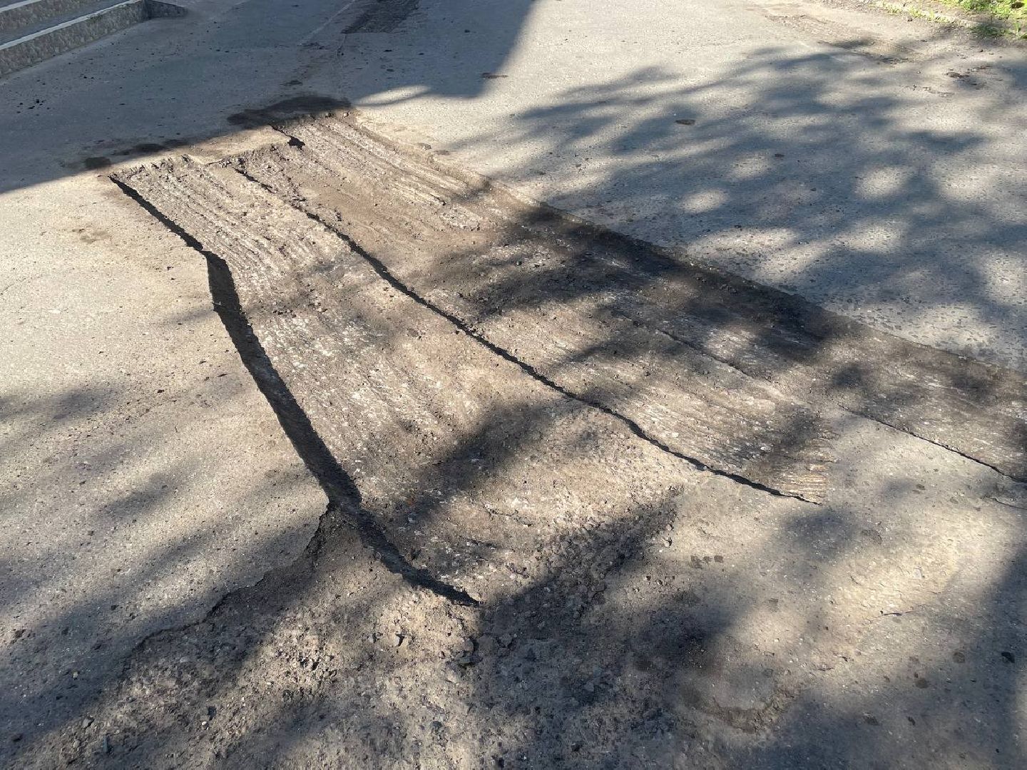 Талдом, Ямочный ремонт,