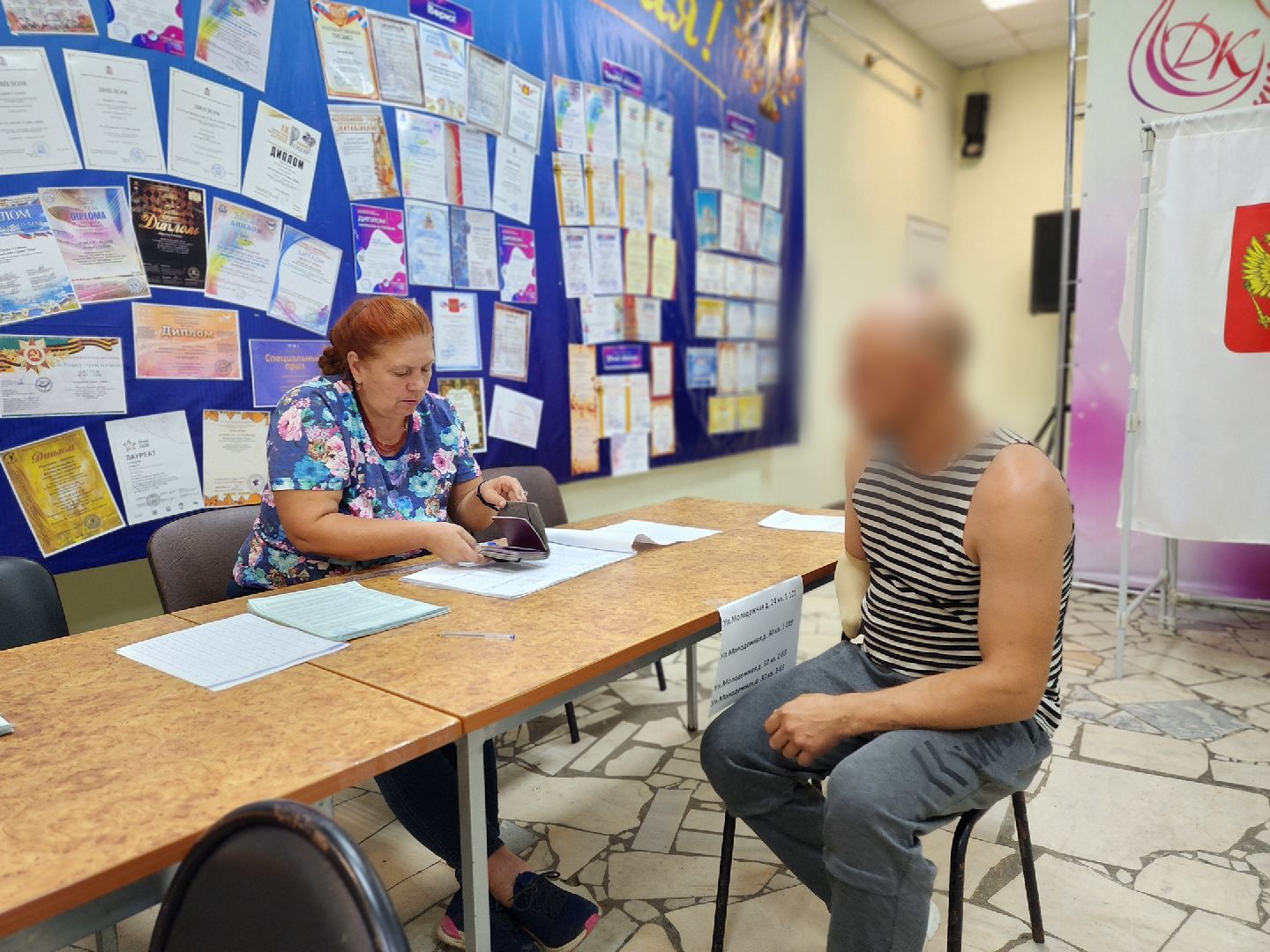 воскресенск, голосование, выборы депутатов в совет депутатов, спецоперация, военные,