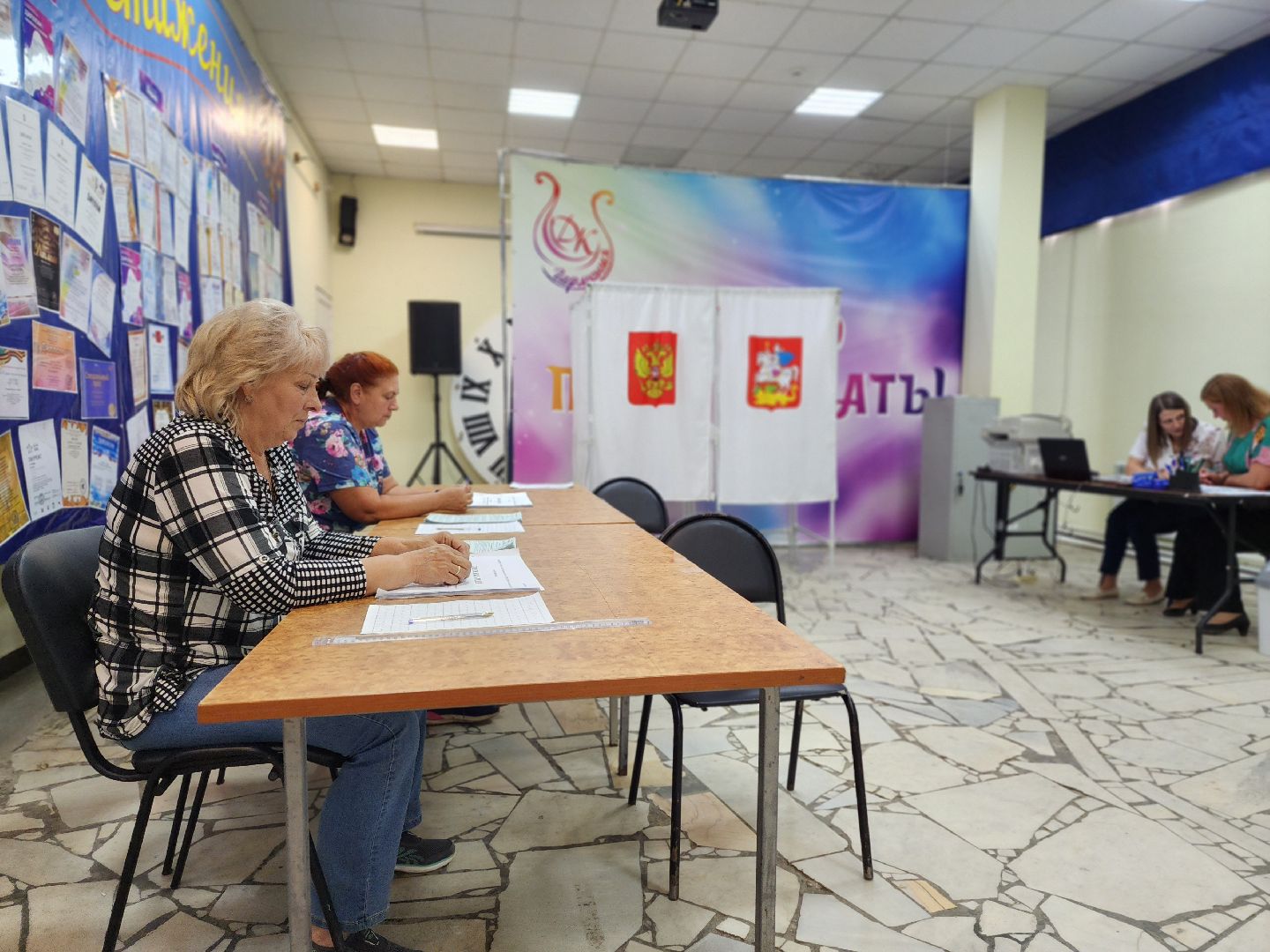 воскресенск, голосование, выборы депутатов в совет депутатов, спецоперация, военные,